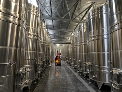 wine tanks reference project